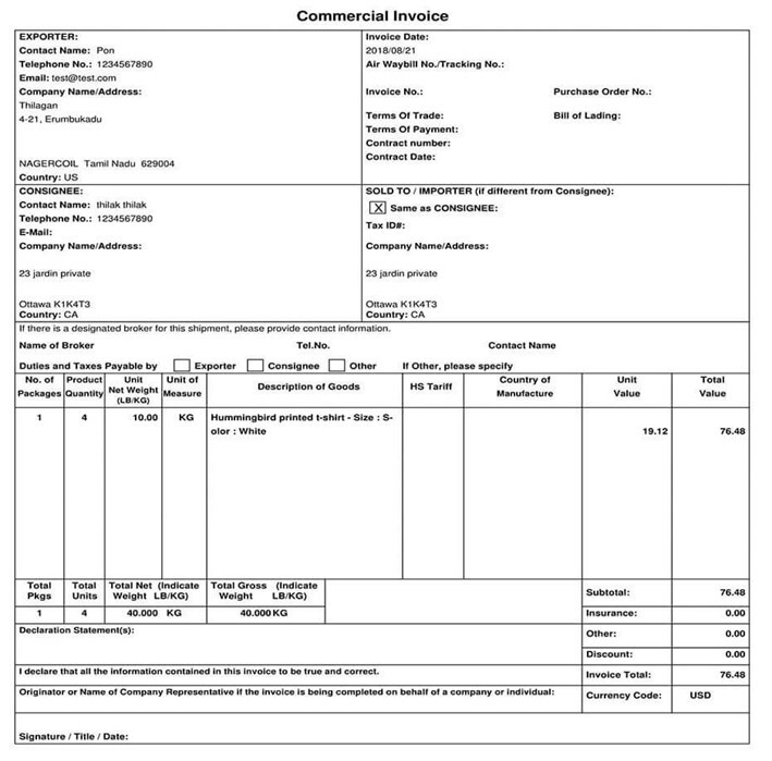 shipping-document-commercial-invoice