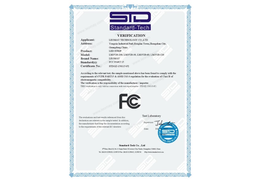 fc-standard-certifications-for-electronics