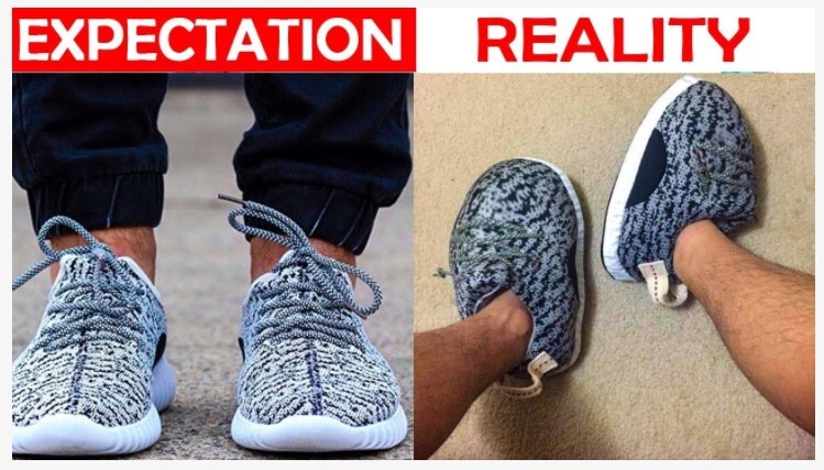 expectation-versus-reality
