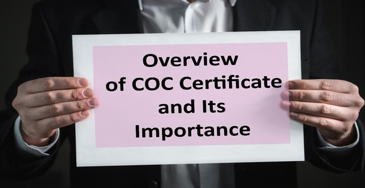 Overview of COC Certificate and Its Importance