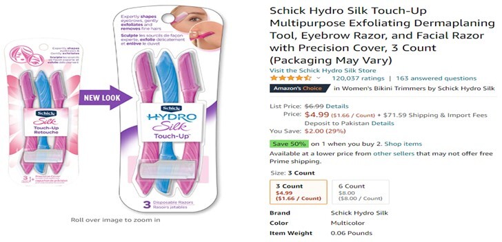 schick hydro silk touch