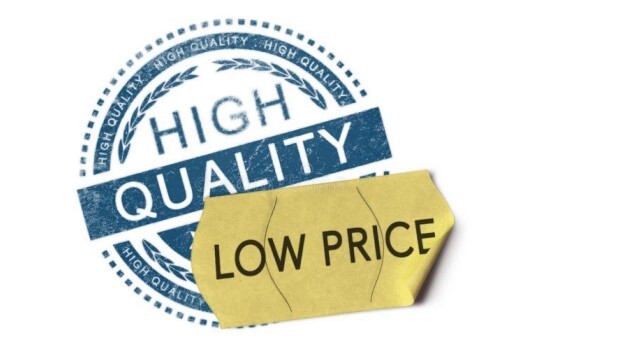 High quality and low cost