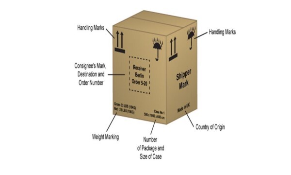 What kind of Marks are needed on Shipping Cartons