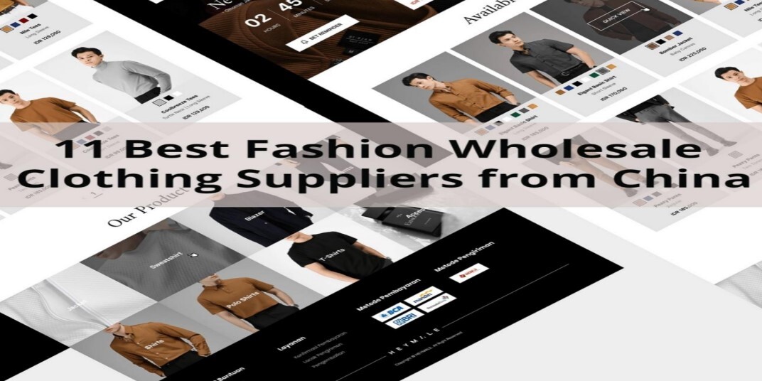 Fashion Wholesale Clothing Suppliers from China