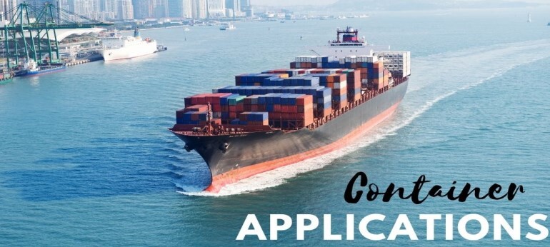 Applications for 20-foot containers 