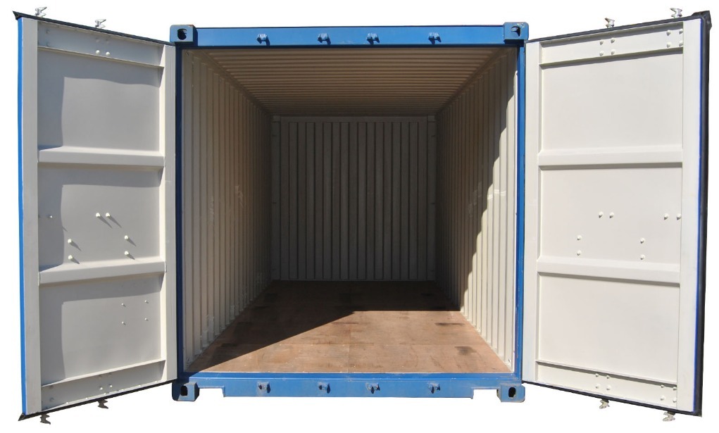 20 feet container inside view