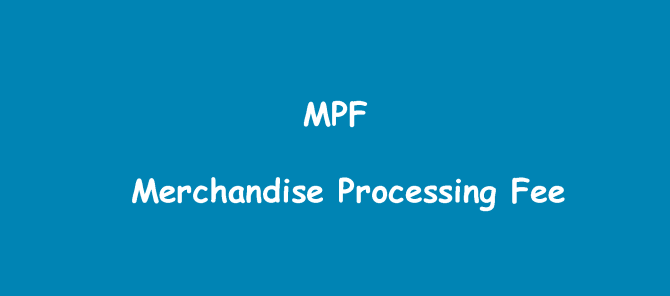 Merchandise Processing Fee