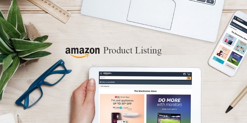 Product listing details
