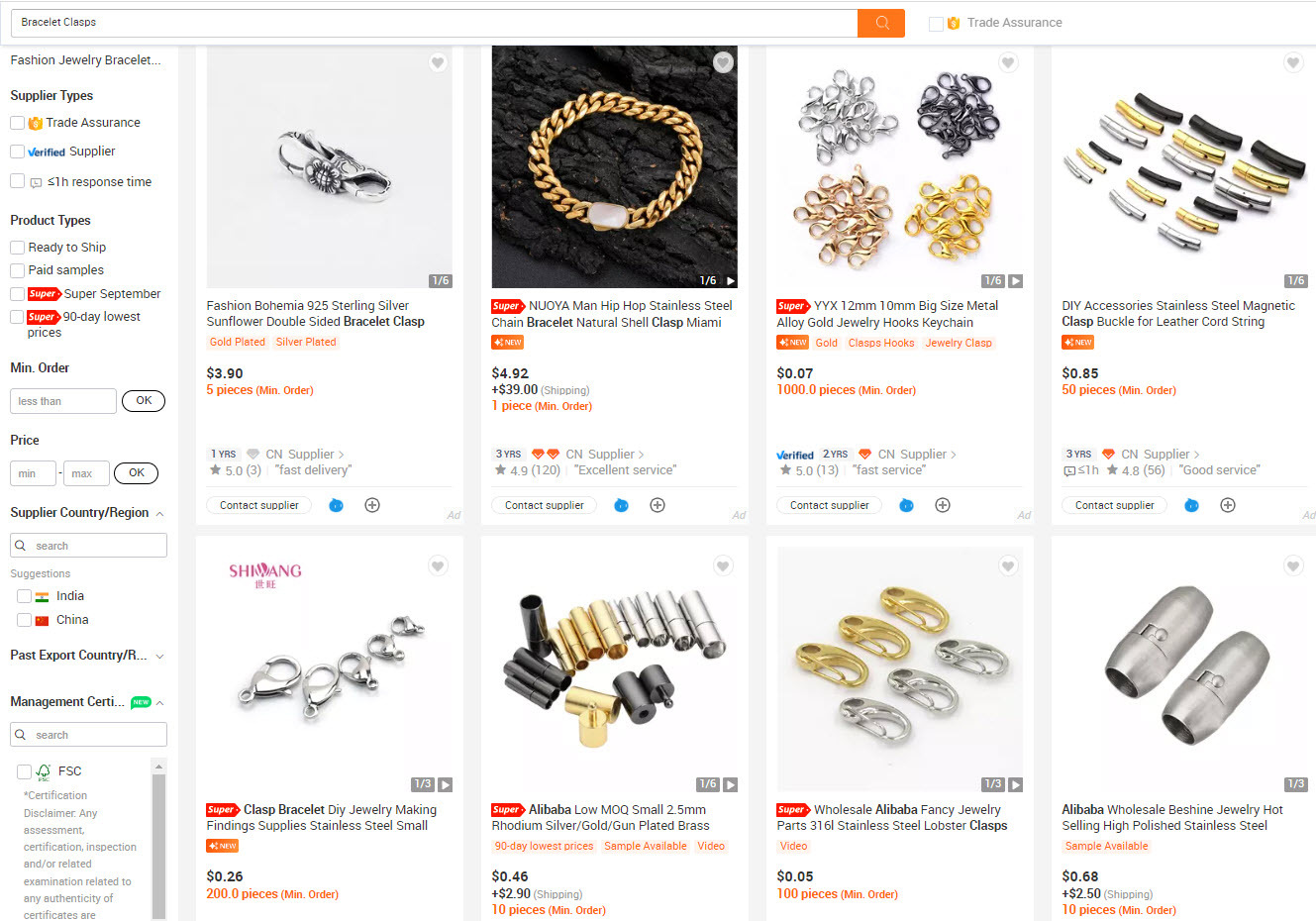 Buying Bracelets With the Best Clasps