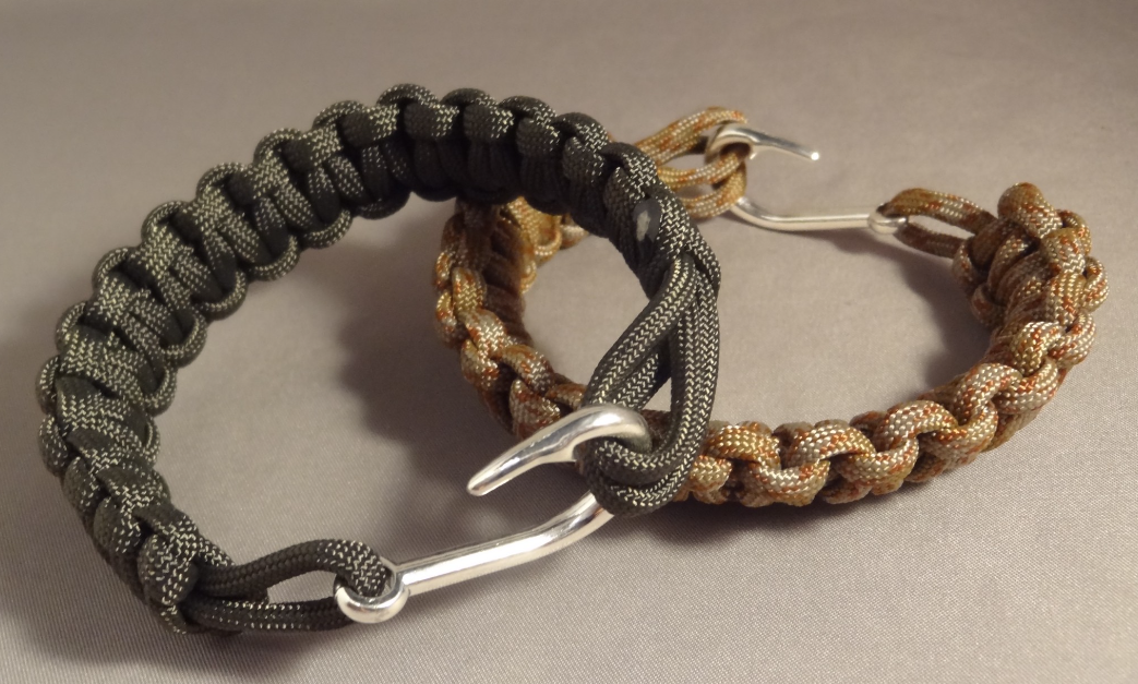 fishhook bracelet clasps
