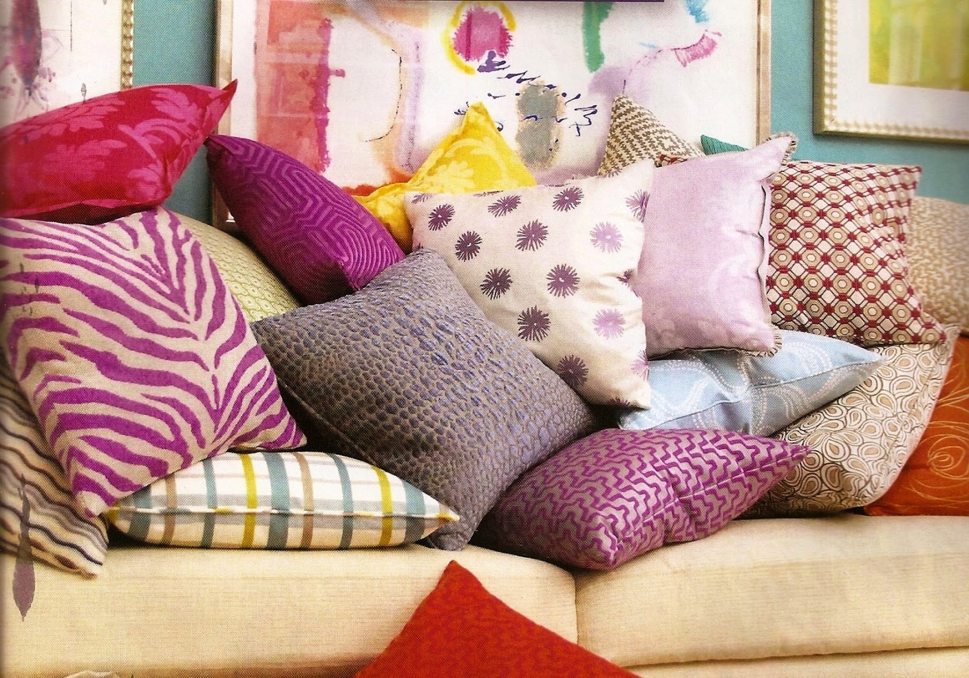 cushion covers and throws