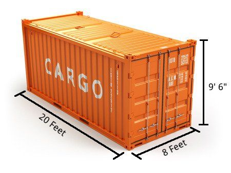 20-foot High Cube Container Dimensions