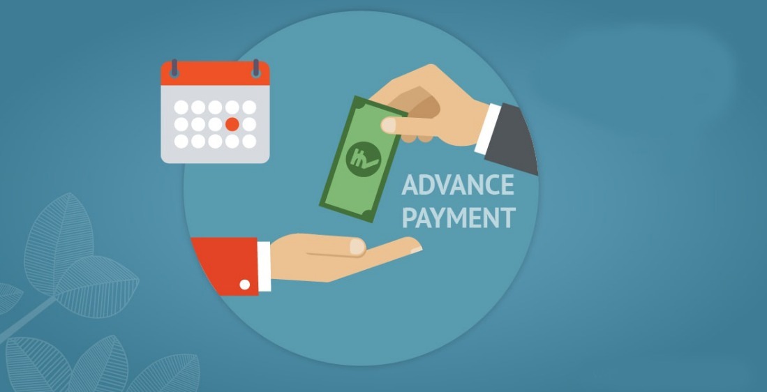 avoid making advance payment