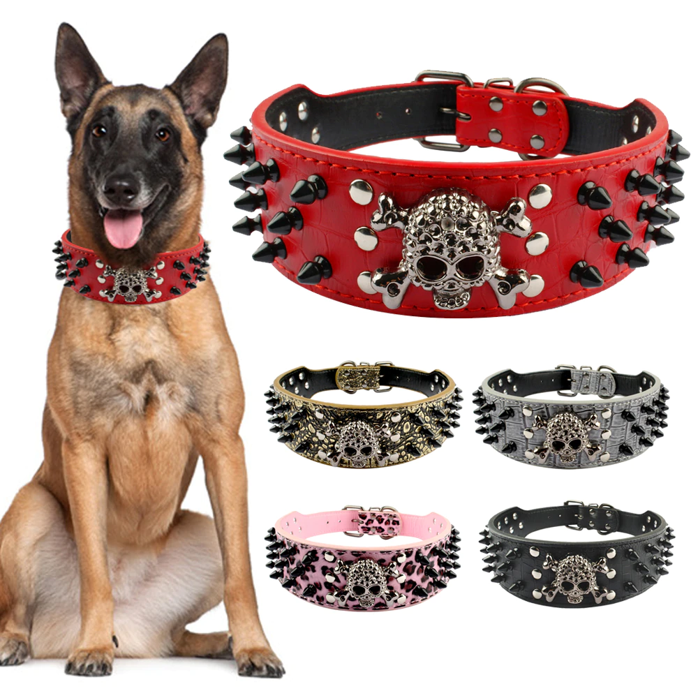 leather dog collars wholesale China 
