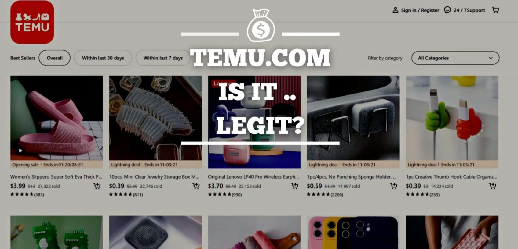 Is TEMU Legit Market Place Let s Find Out 