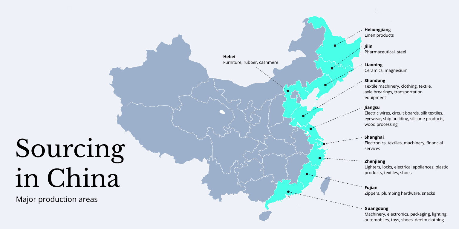 China Sourcing Map