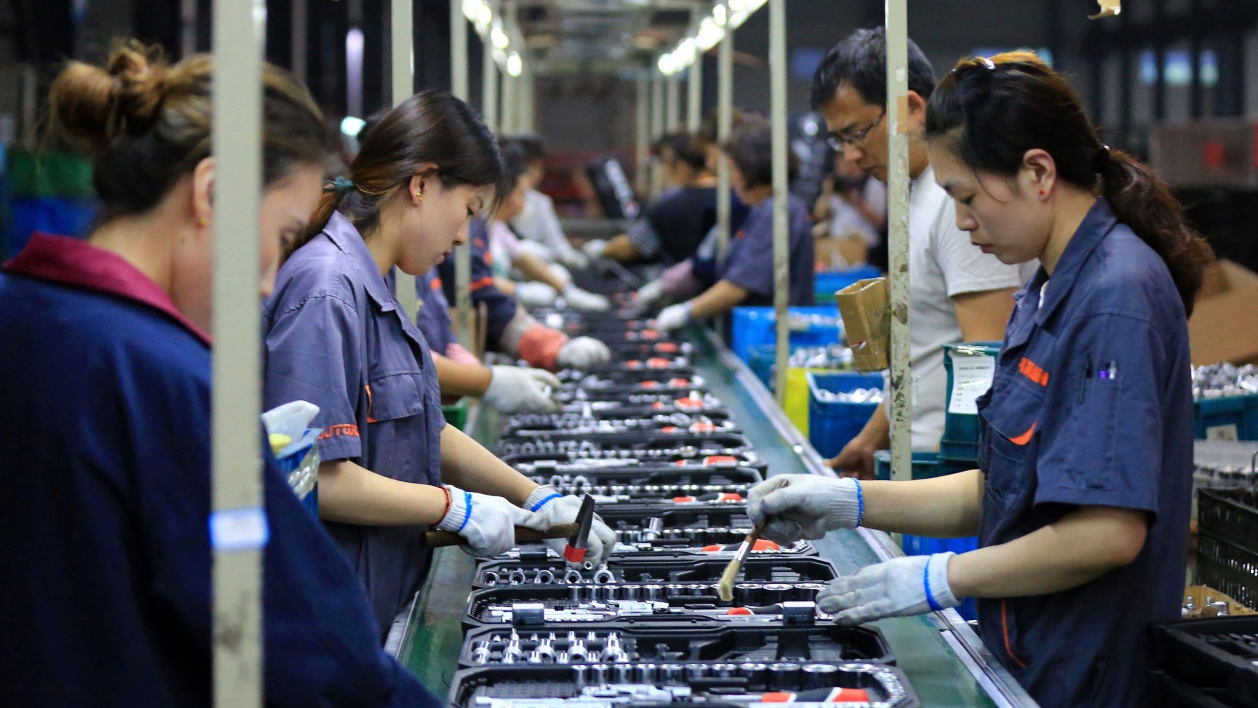 China Factory Workers