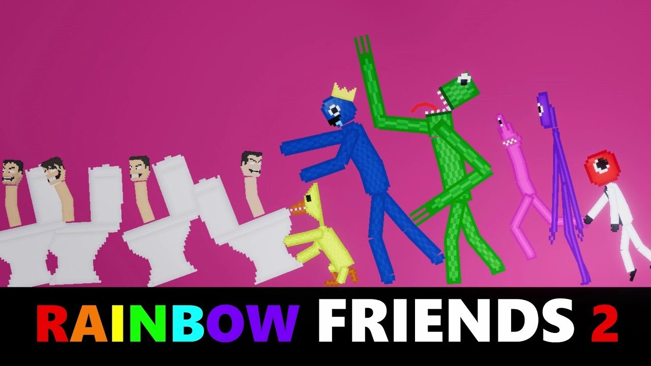 Rainbow Friends - Coloring Book for kids — Jogue online gratuitamente em  Yandex Games