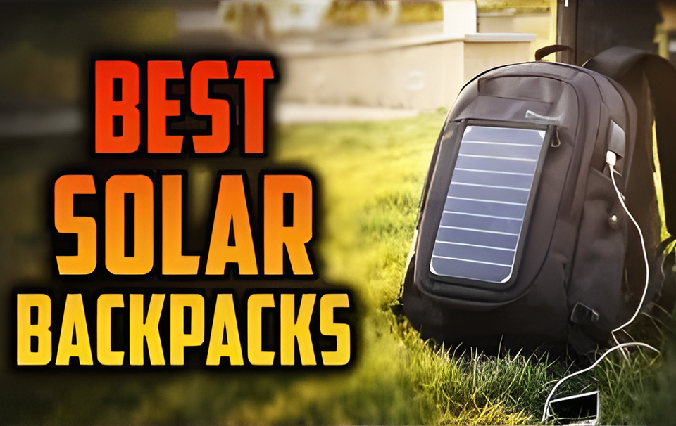 Best solar clearance panel backpack